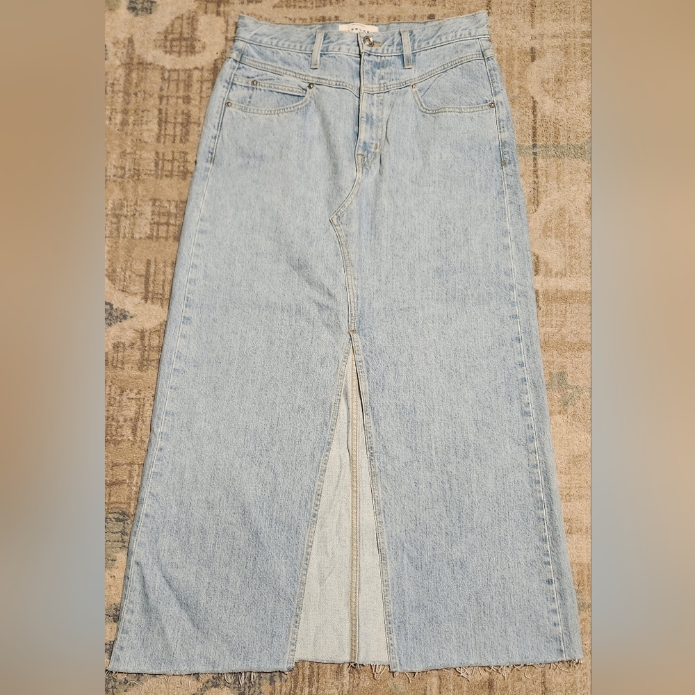 SLVRLAKE Dallas Denim Maxi Skirt. Size 27. Great Condition